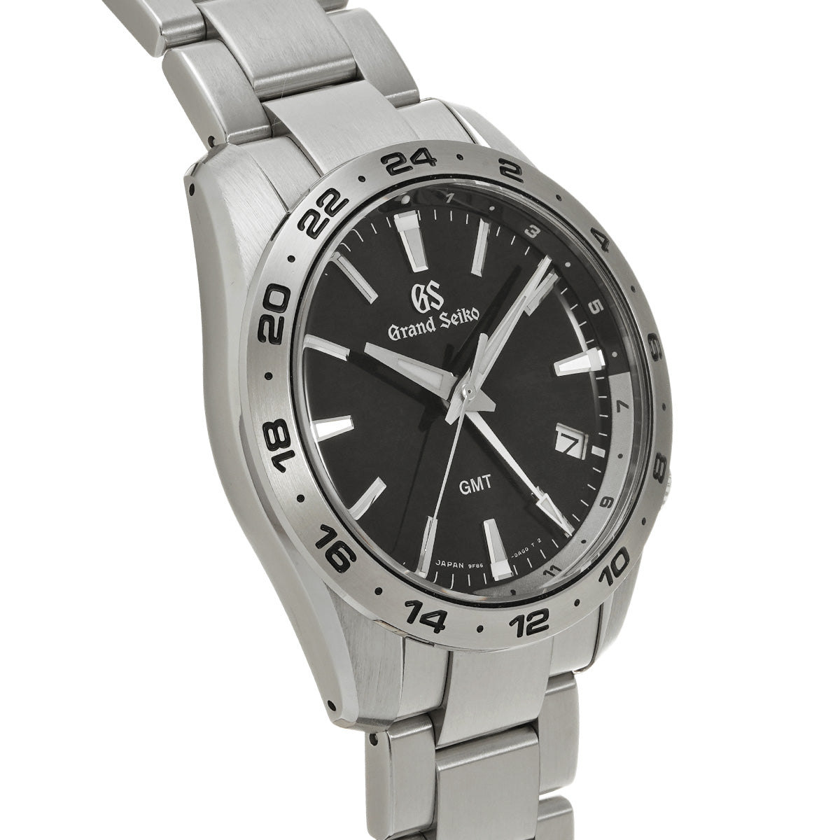 Sport Collection Quartz GMT SBGN027 Black Grand Seiko Men's [Pre-Owned].