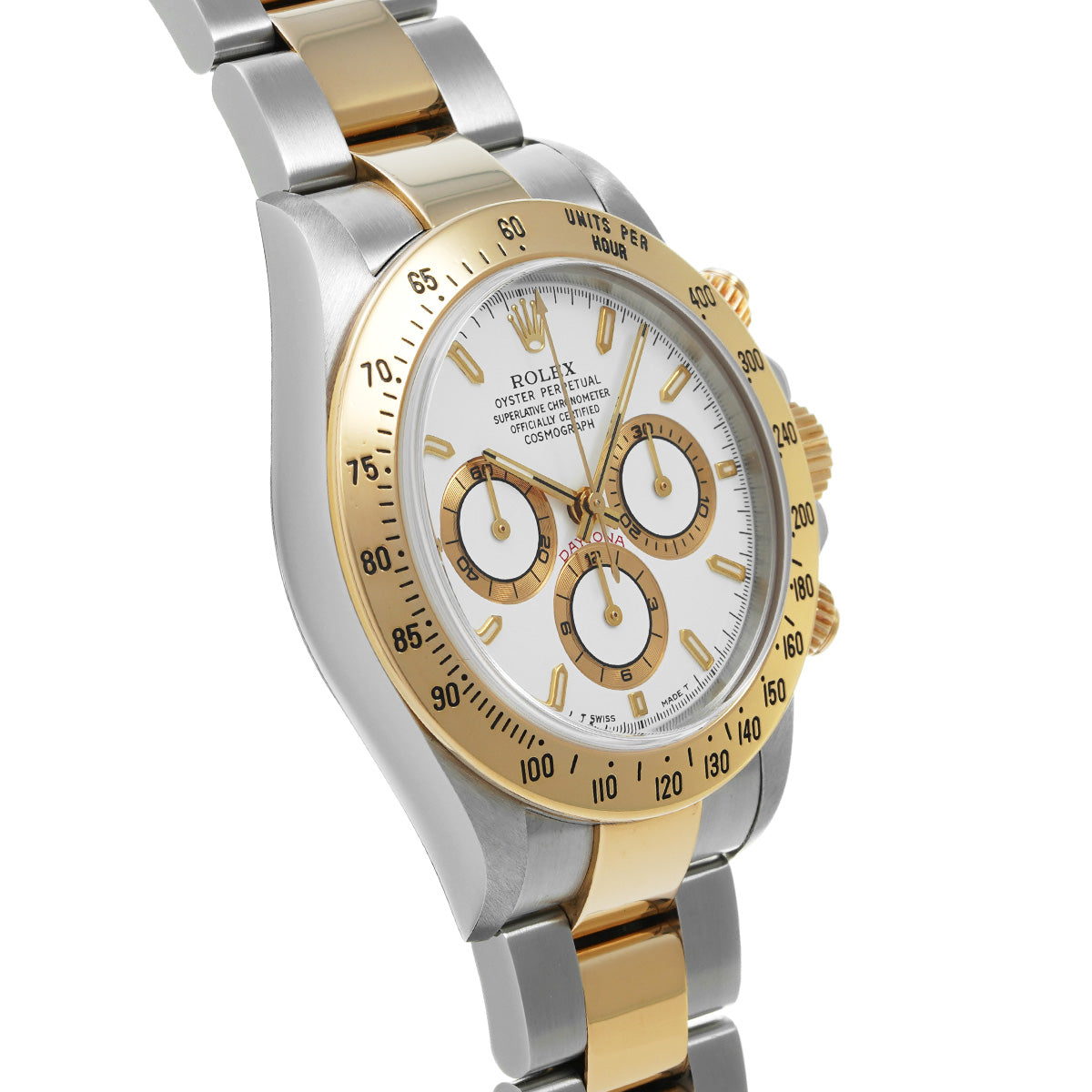 Cosmograph Daytona 16523 A (manufactured circa 1999) White ROLEX Men's [Pre-Owned].