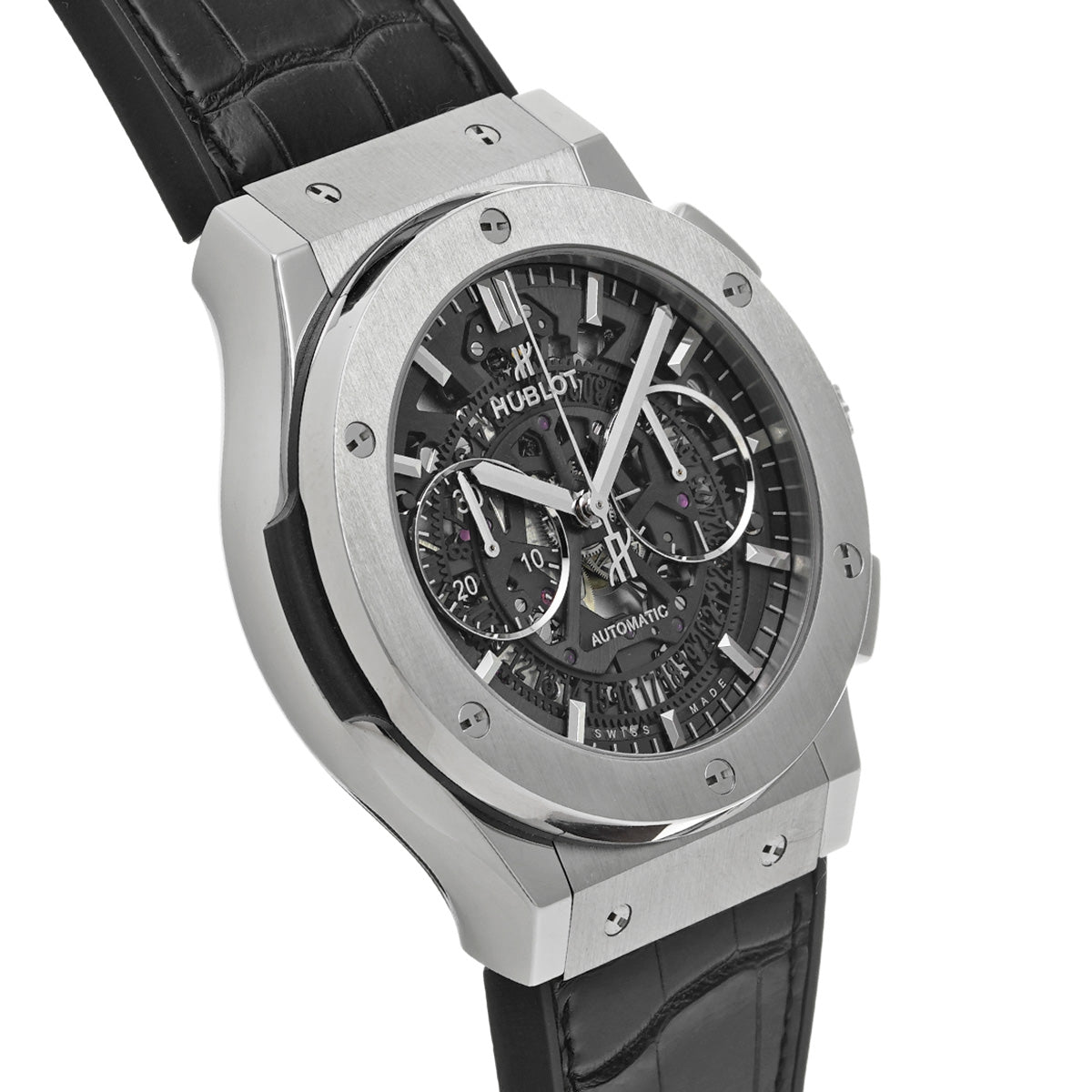 Classic Fusion Aerofusion Titanium 525.NX.0170.LR Skeleton HUBLOT Men's [Pre-Owned].