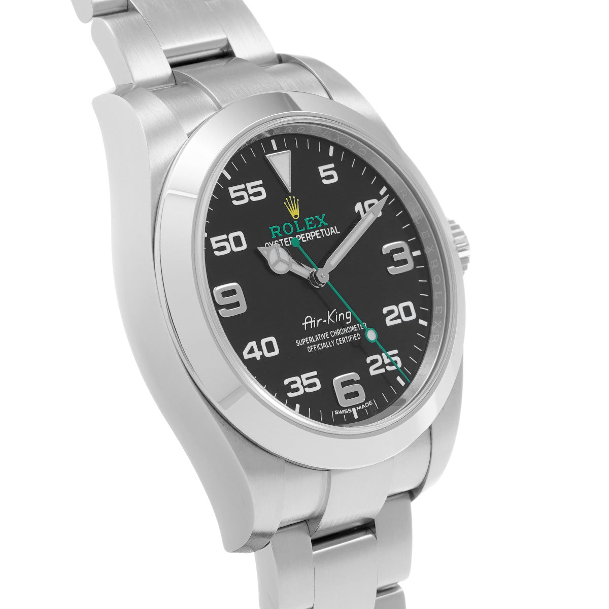 AIRKING 116900 Random Serial Black ROLEX Men's [Pre-owned].