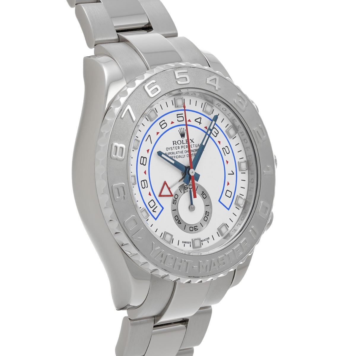 Yacht-Master II 116689 G (manufactured circa 2011) White ROLEX Men's [Pre-Owned].