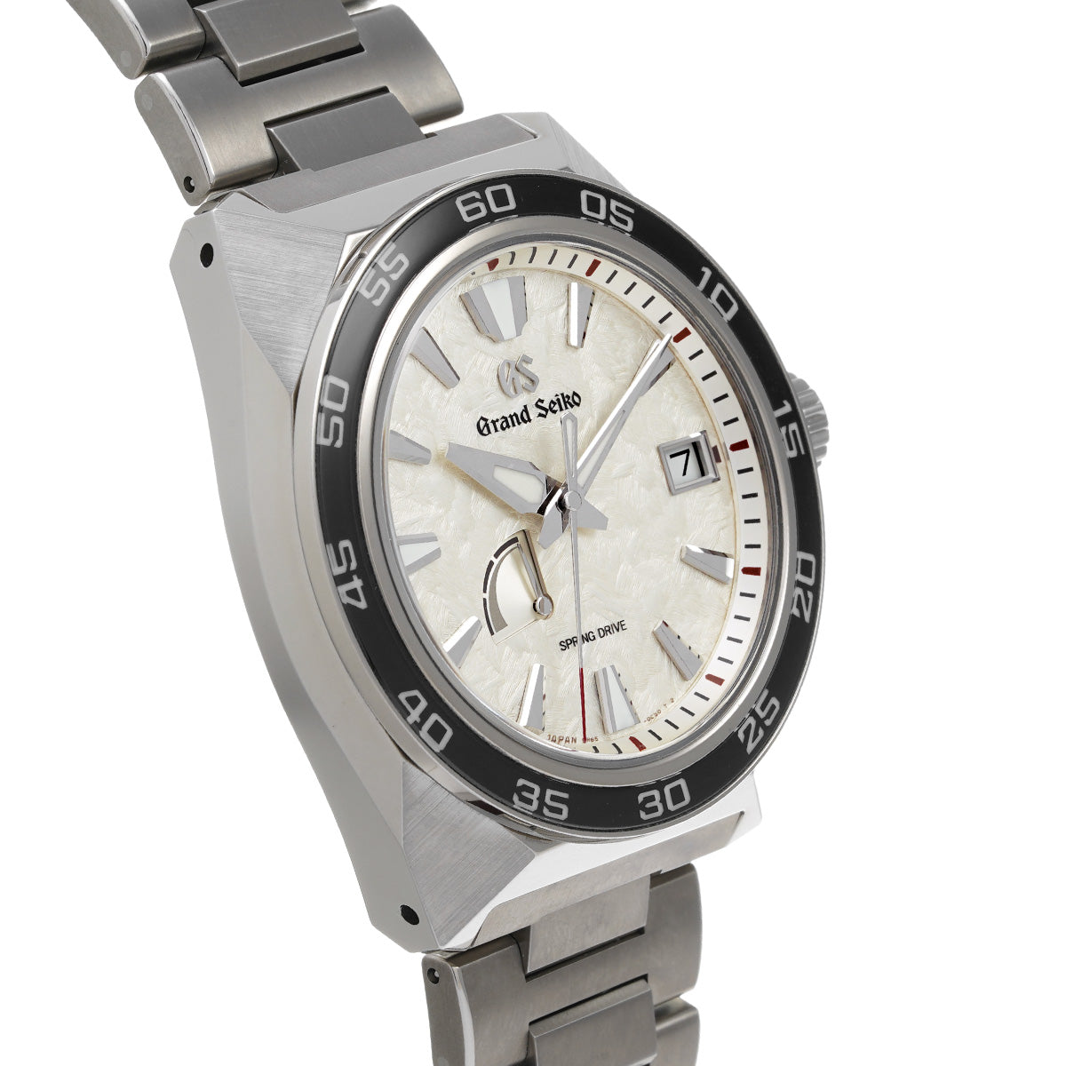 Sport Collection Spring Drive SBGA481 Shiny White Grand Seiko Men's [Pre-Owned].