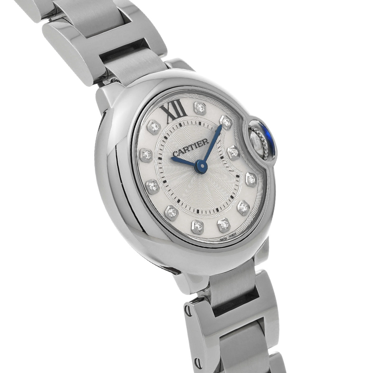 Ballon Bleu de Cartier WE902073 Silver/diamond CARTIER Ladies [Pre-owned].