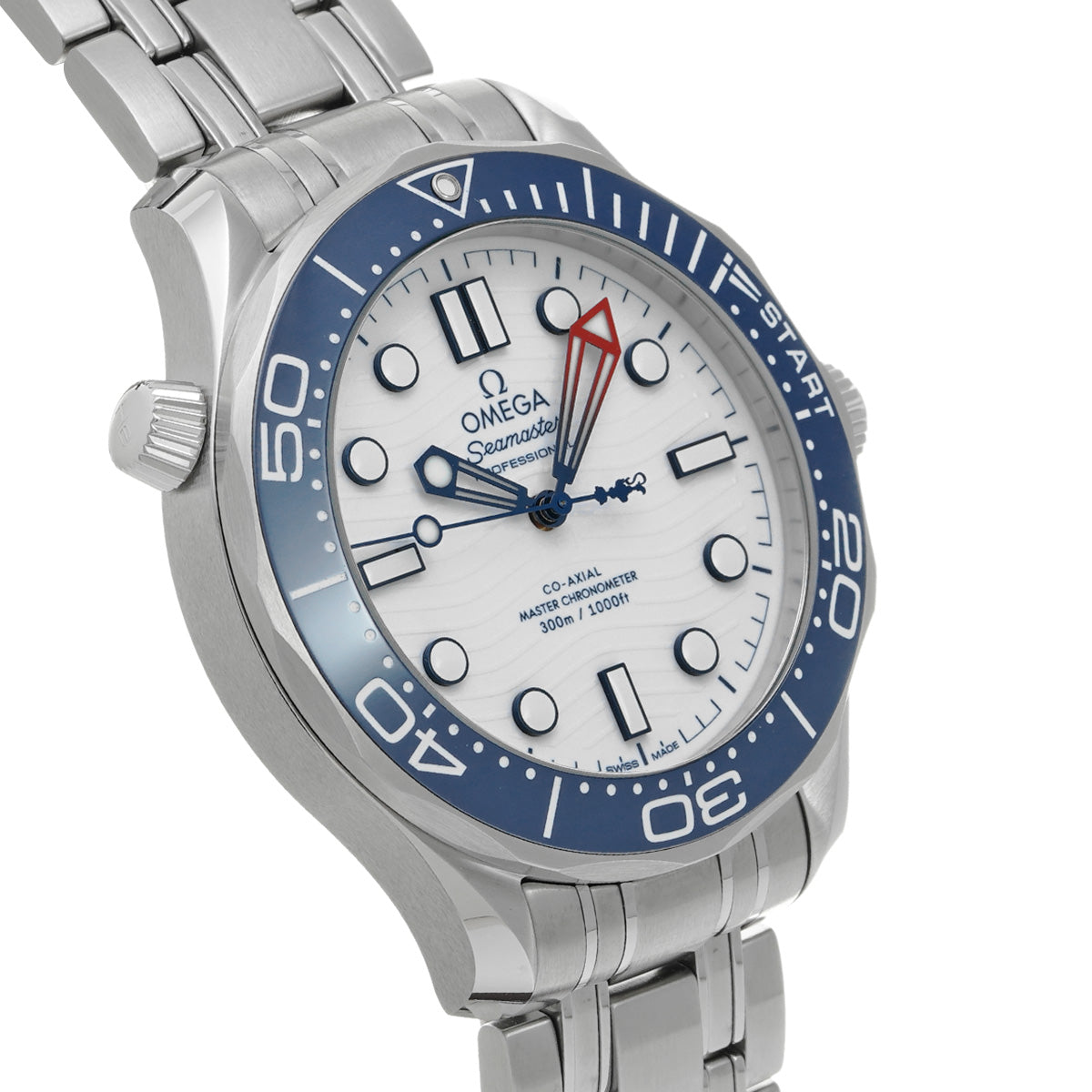 Seamaster Diver 300 America's Cup Co-Axial Master Chronometer 210.30.42.20.04.002 White OMEGA Men's [pre-owned]