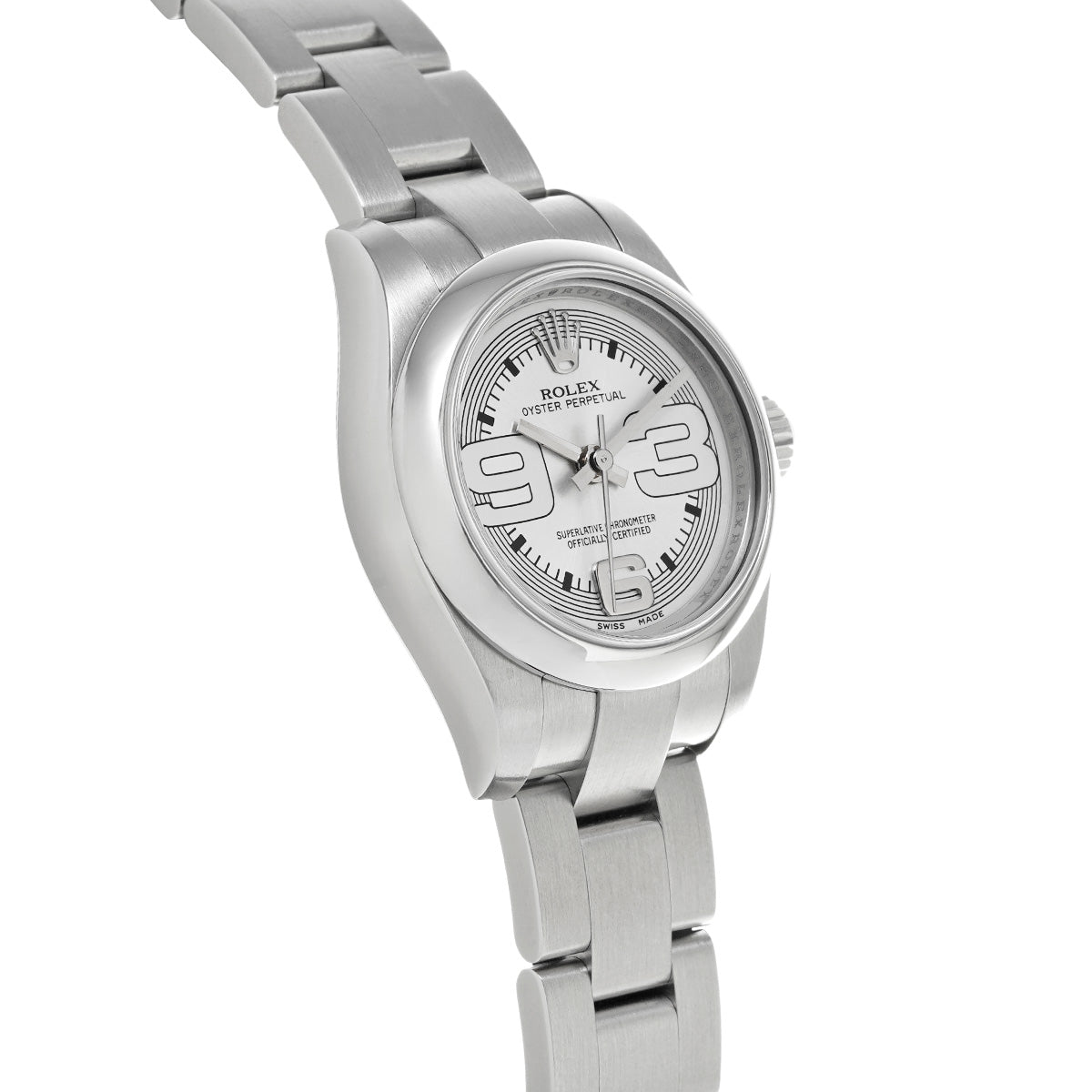 Oyster Perpetual 26 176200 Random Serial Silver ROLEX Ladies [Pre-owned].