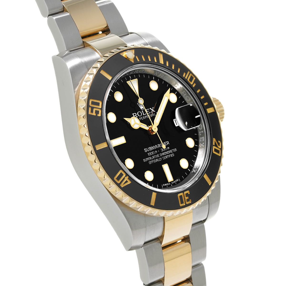 Submariner Date 116613LN Random Serial Black ROLEX Men's [Pre-Owned].