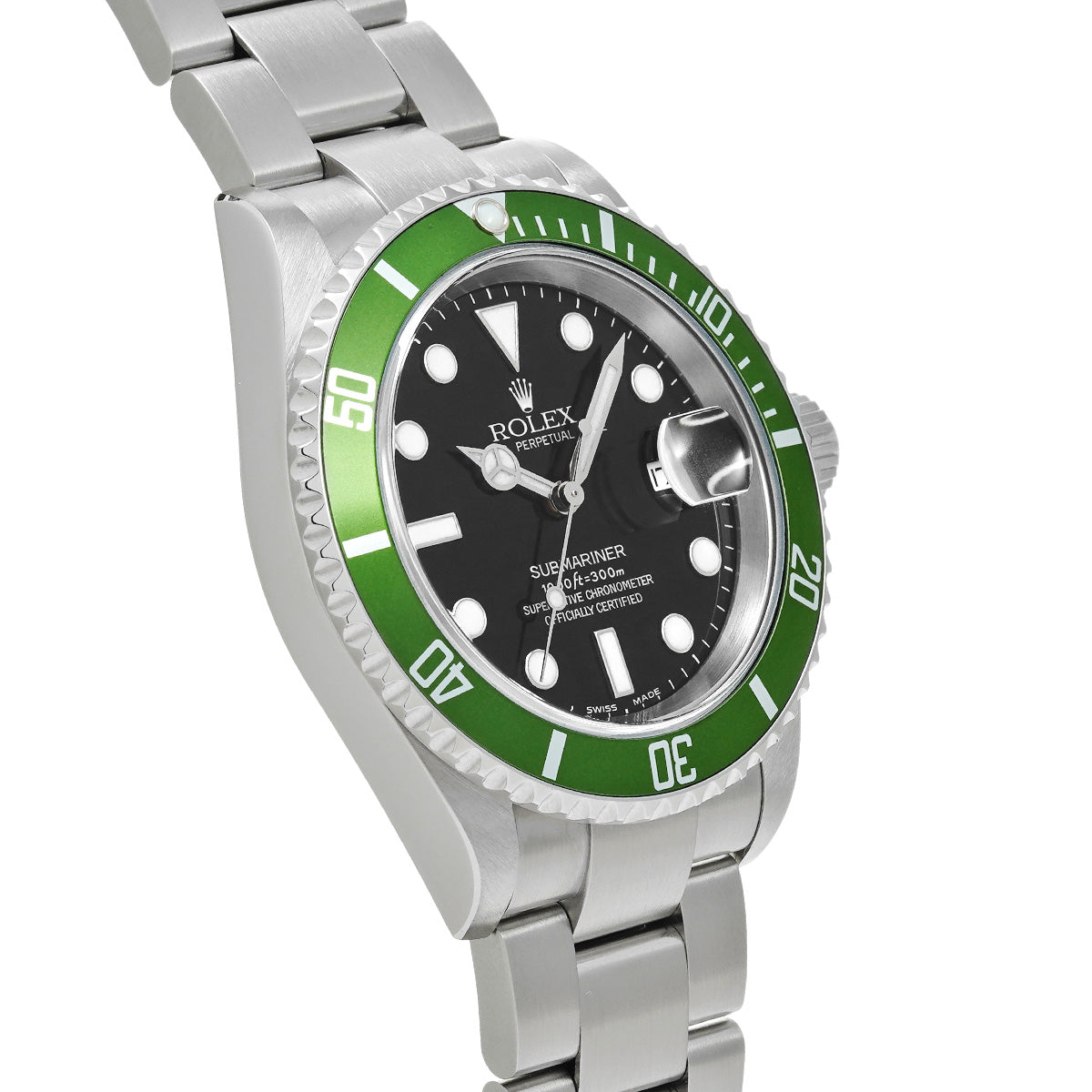 Submariner Date 16610LV F No. (manufactured circa 2003) Black ROLEX Men's [Pre-Owned].