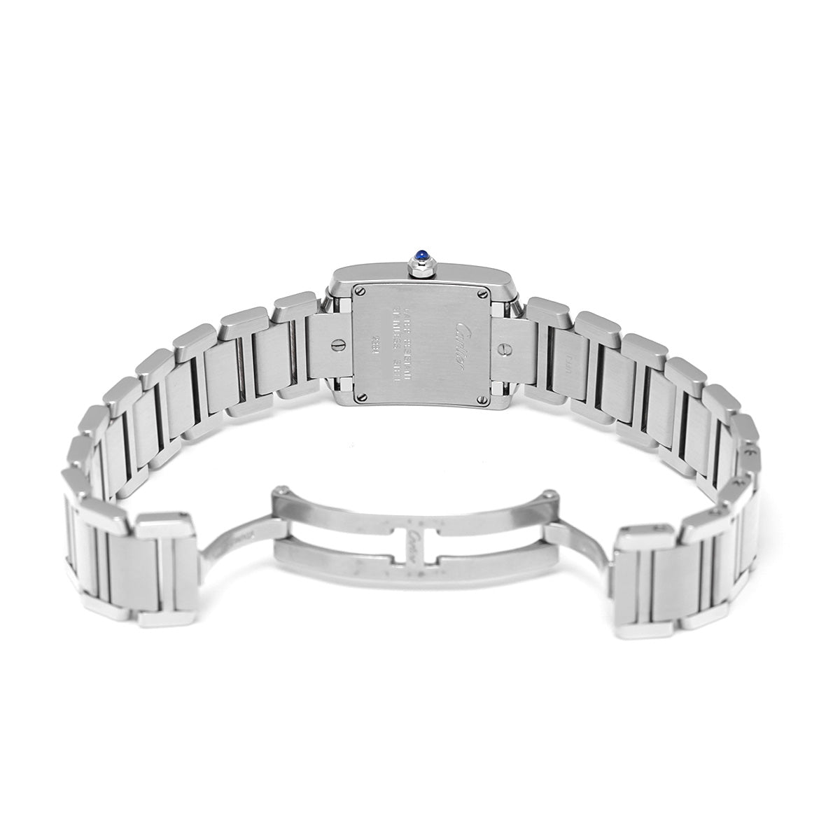 Tank Francaise SM W51008Q3 Silver CARTIER Ladies [Pre-owned]