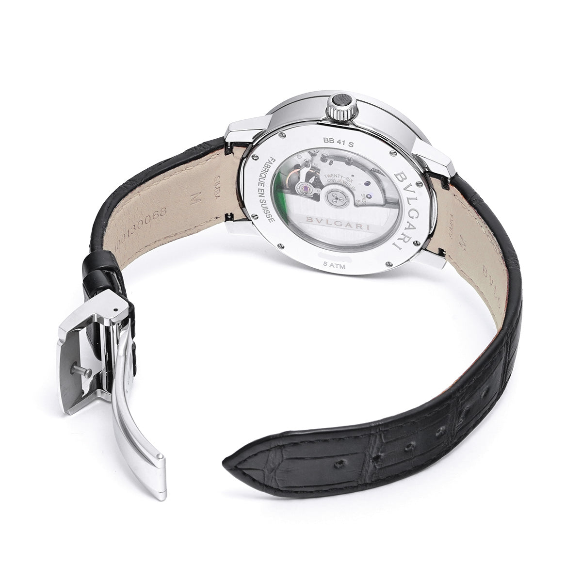 Bulgari Bulgari BB41BSLD Black BVLGARI Men's [Pre-owned].