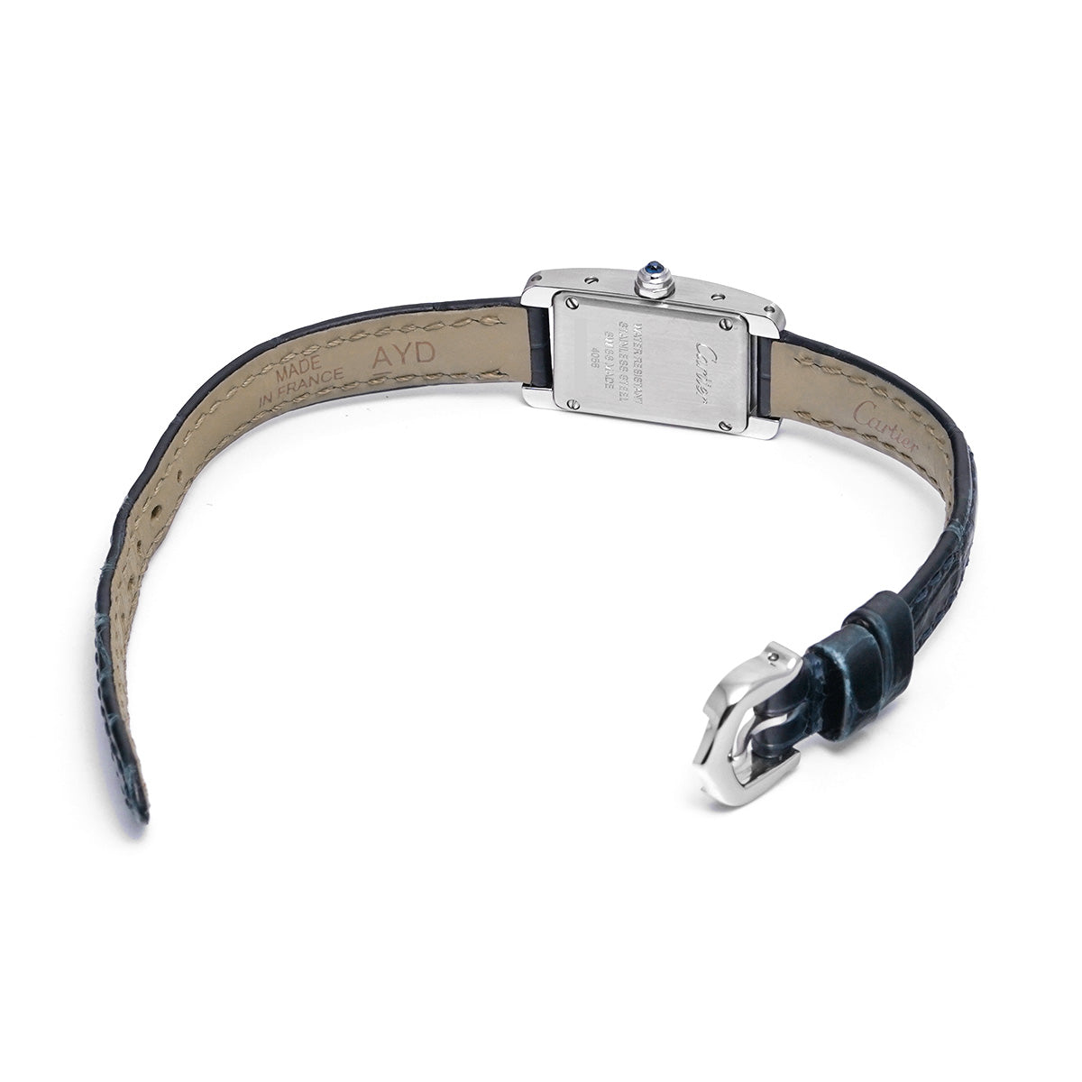 Tank American Mini WSTA0032 Silver CARTIER Ladies [Pre-owned]