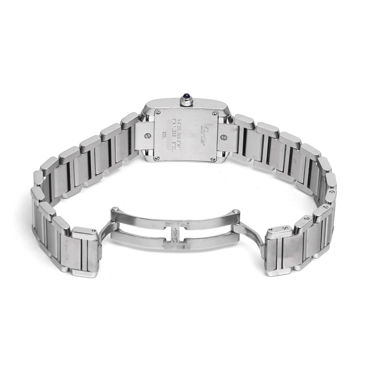 Tank Francaise SM W51008Q3 Silver CARTIER Ladies [Pre-owned]