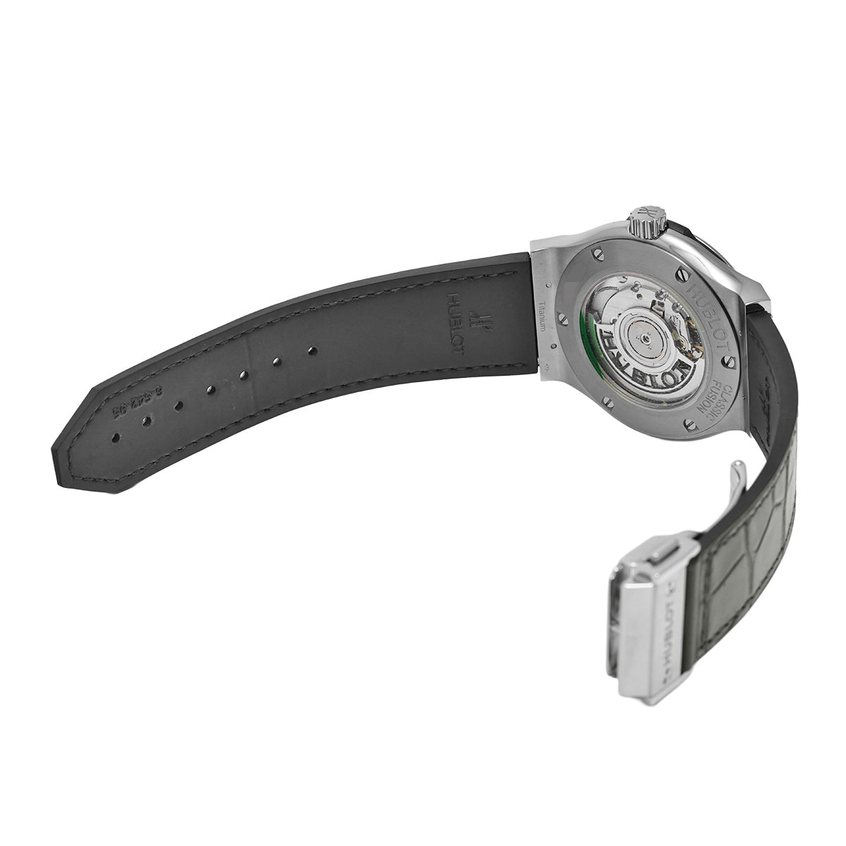 542.NX.1270.LR Classic Fusion Titanium Black Shiny Japan Limited Black Lacquer HUBLOT Men's [Pre-Owned].