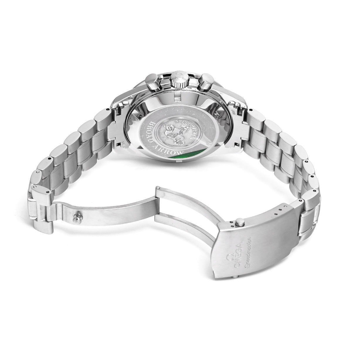 Speedmaster Broad Arrow 3551.20 White OMEGA Men's [Pre-Owned].