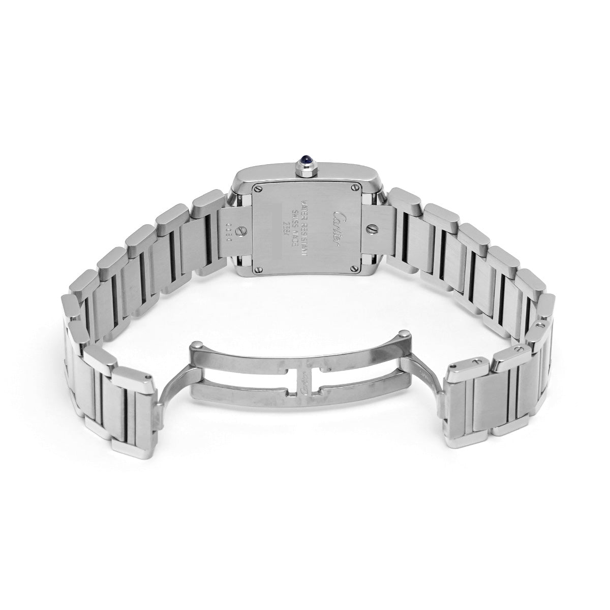 Tank Francaise SM W51008Q3 Silver CARTIER Ladies [Pre-owned]