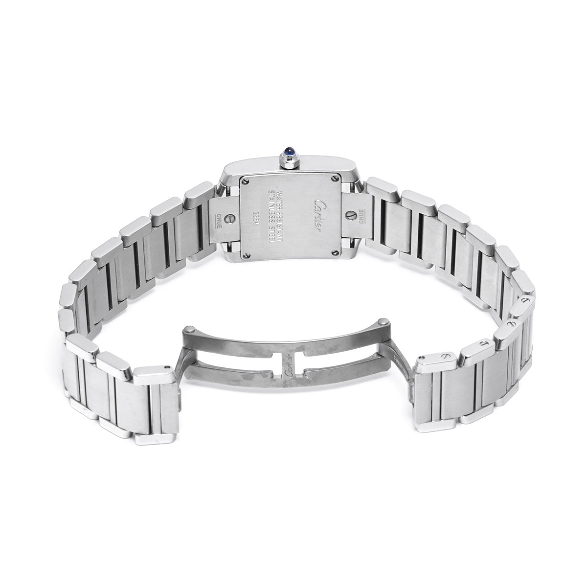 Tank Francaise SM W51008Q3 Silver CARTIER Ladies [Pre-owned]