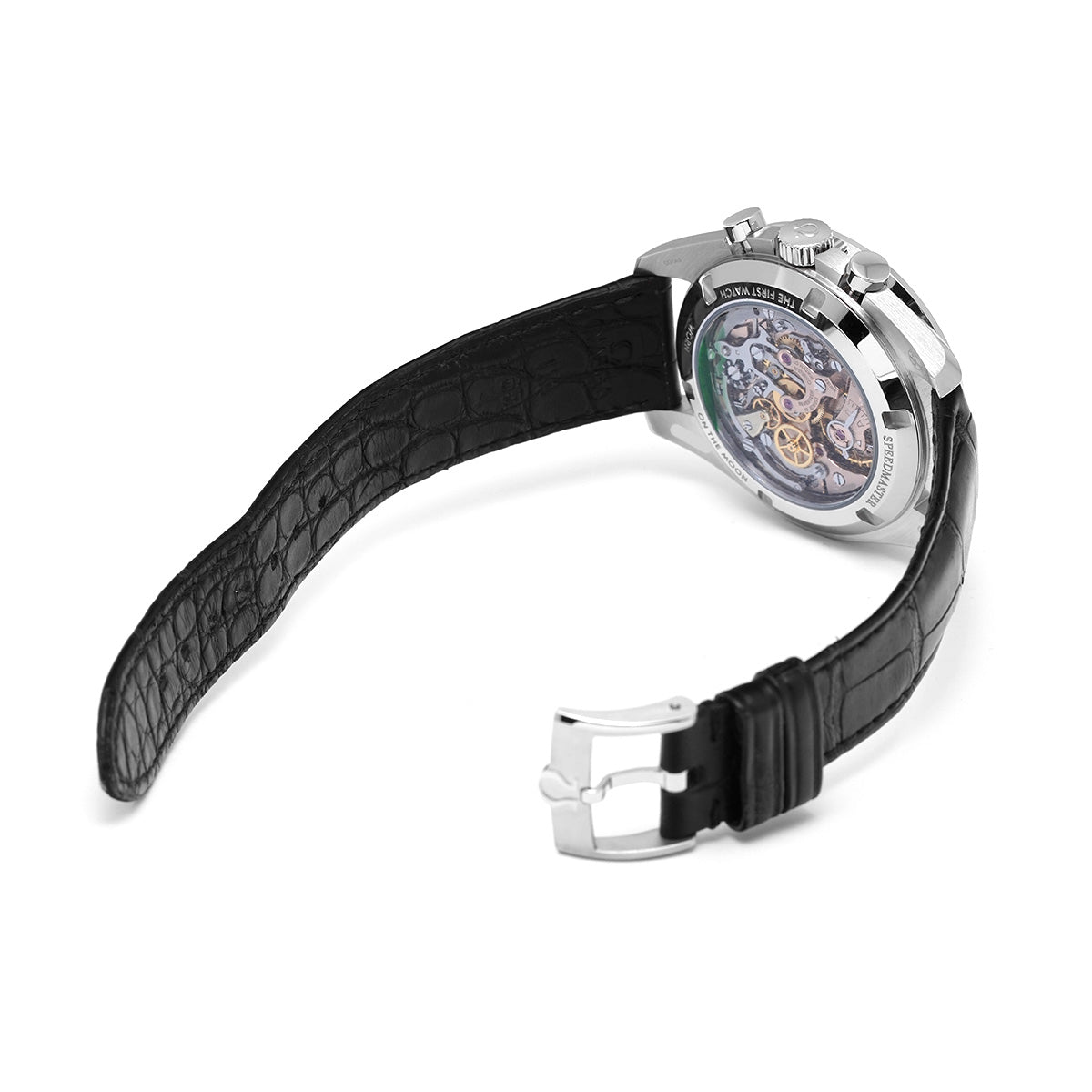 Speedmaster Caliber 321 311.93.42.30.99.001 Onyx/Meteorite OMEGA Men's [Pre-Owned].