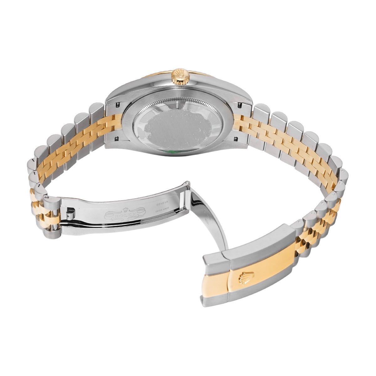 126333G Datejust 41 Random Serial Black/Diamond ROLEX Men's [Pre-Owned].