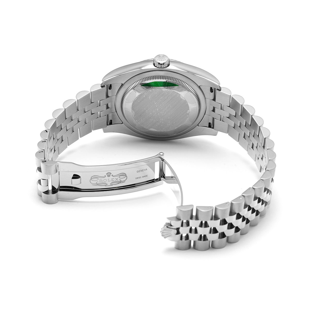DATE JUST 116234G Random Serial Blue Computer/Diamond ROLEX Men's [Pre-Owned].