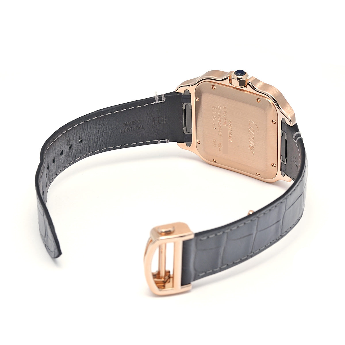 Santos de Cartier LM WGSA0019 Silver CARTIER Men's [Pre-owned]