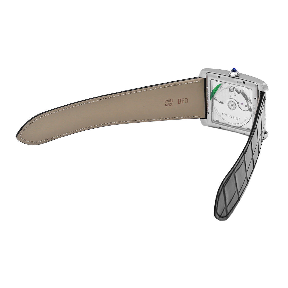 Tank MC W5330003 Silver CARTIER Men's [Pre-Owned].