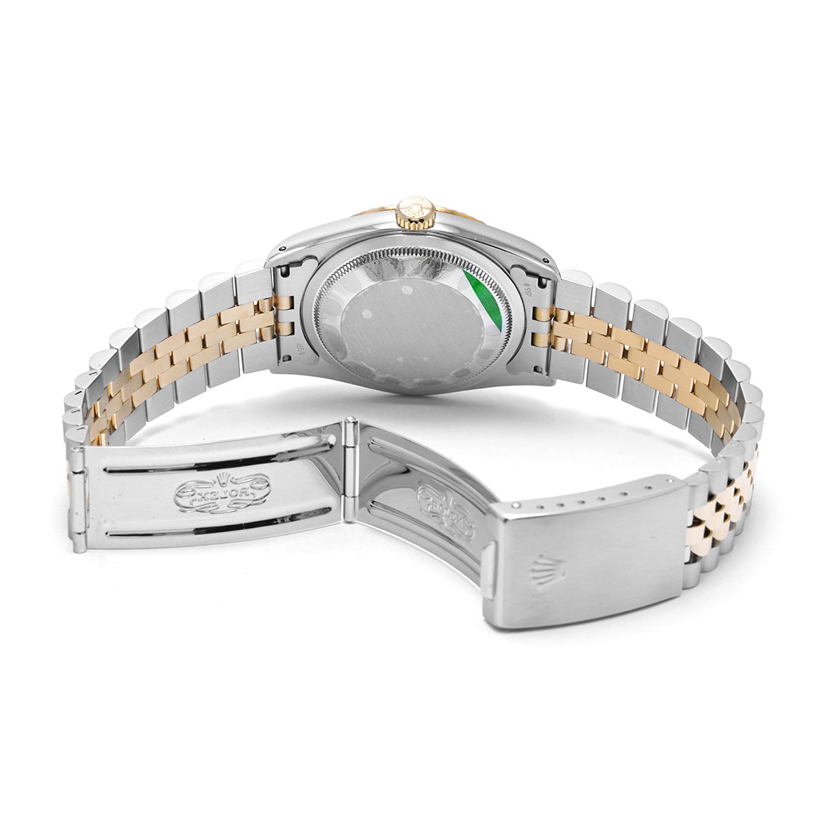 DATE JUST 16233G X (manufactured circa 1991) Champagne/Diamond ROLEX Men's [Pre-Owned].