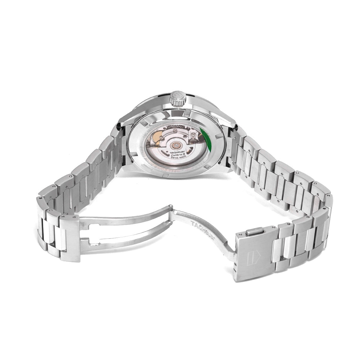 CARRERA Calibre 5 Day Date WBN2013.BA0640 Black TAG HEUER Men's [Pre-Owned].