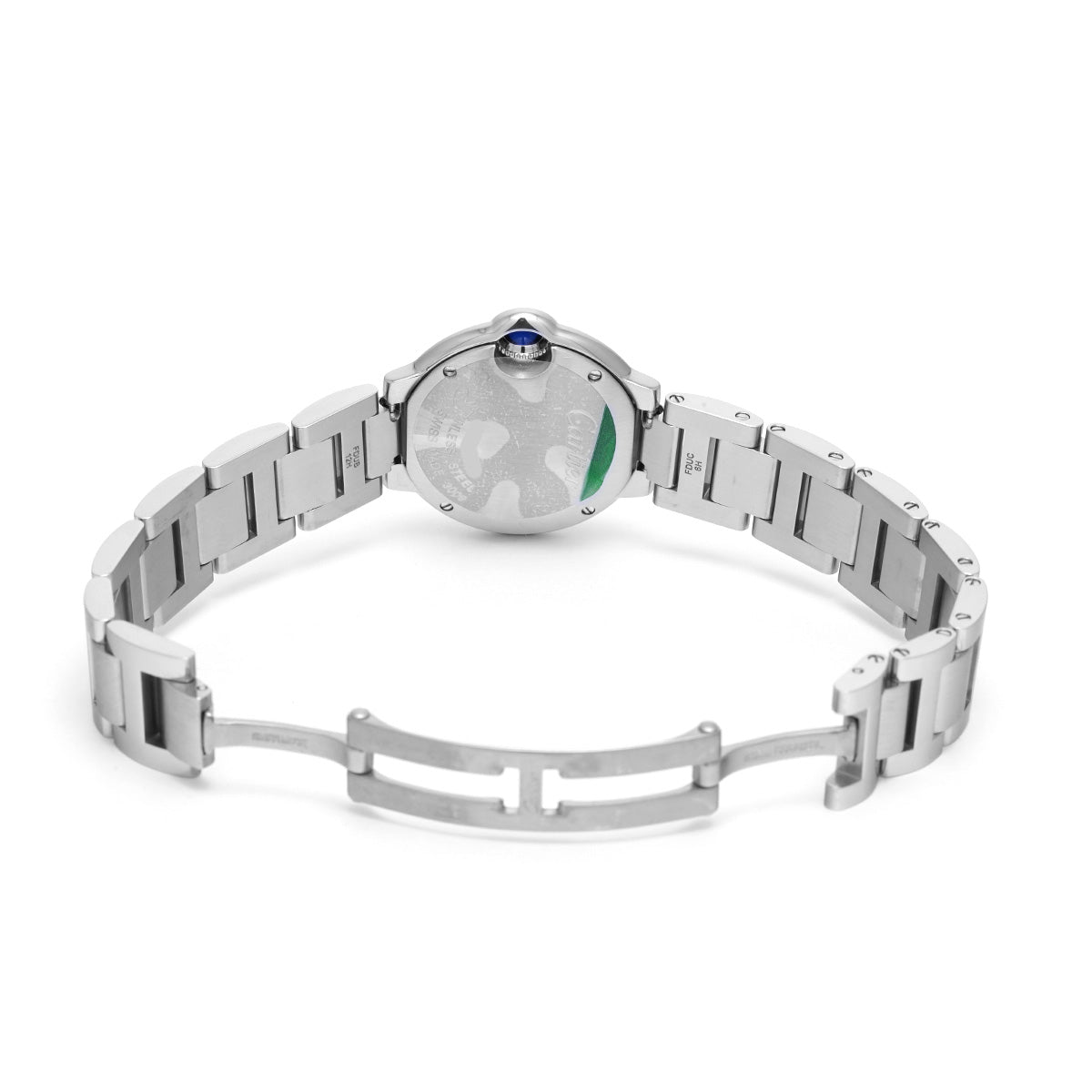 Ballon Bleu de Cartier 28mm W69010Z4 Silver CARTIER Ladies [Pre-owned]