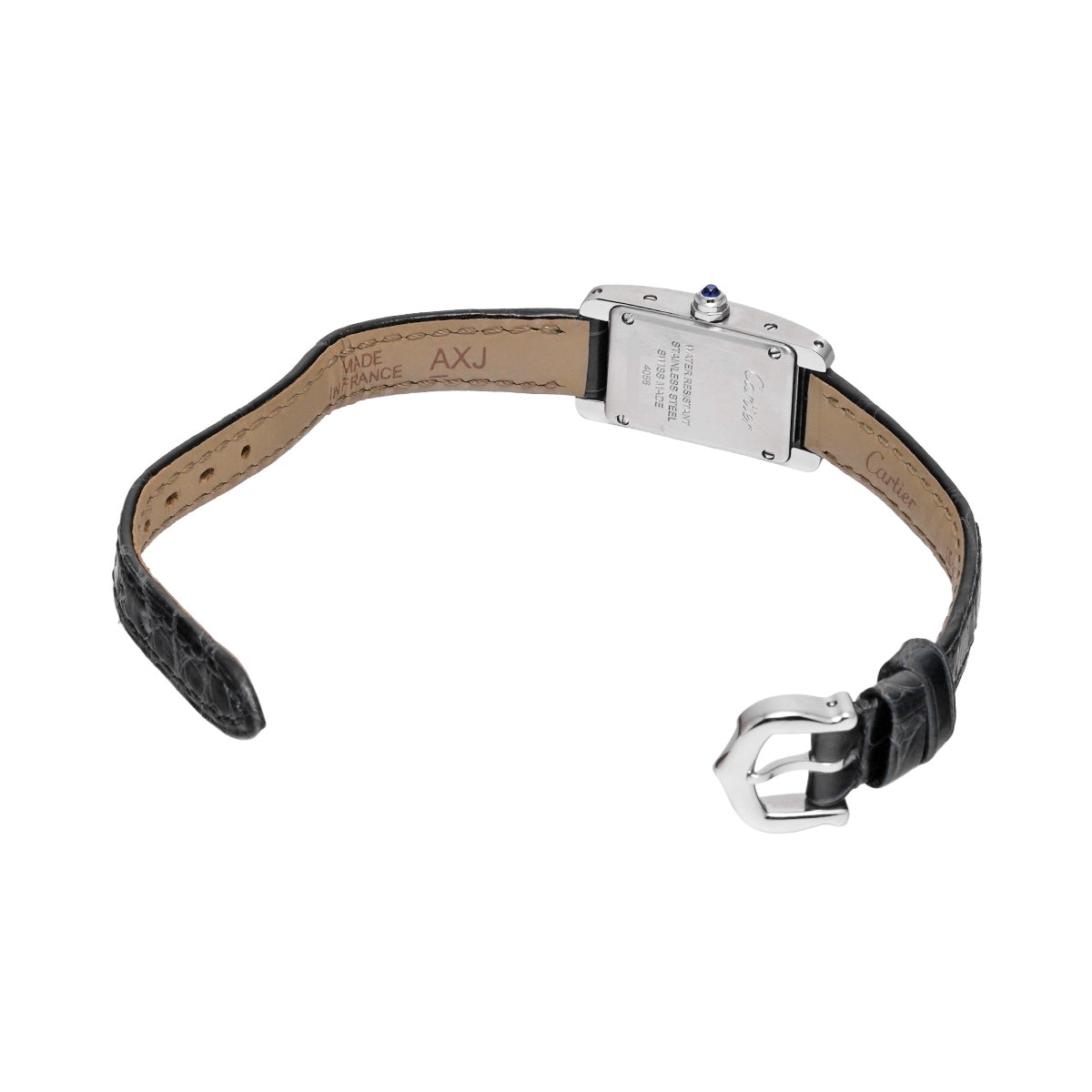 Tank American Mini WSTA0032 Silver CARTIER Ladies [Pre-owned]