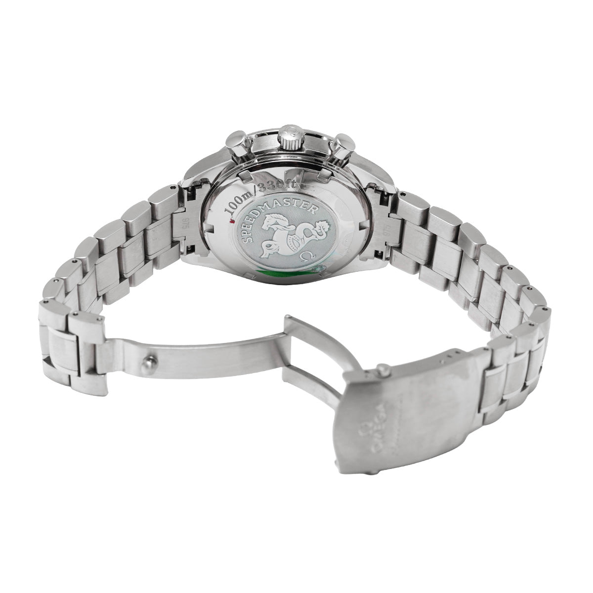 3221.30 Speedmaster Triple Calendar Silver OMEGA Men's [Pre-Owned].