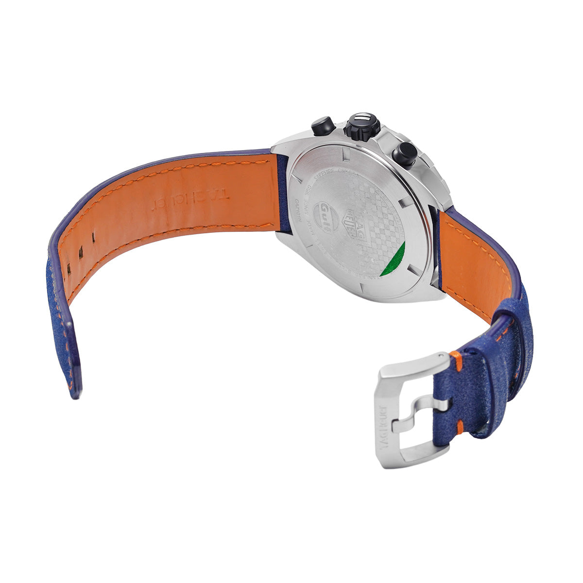 Formula 1 Quartz Chronograph Gulf CAZ101N.FC8243 Blue/Silver TAG HEUER Mens [Pre-Owned]