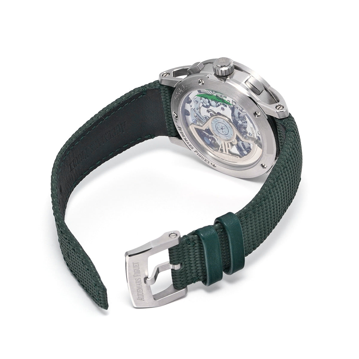 CODE 11.59 by Audemars Piguet Chronograph 26393ST.OO.A056KB.01 Green AUDEMARS PIGUET Men's [Pre-Owned].