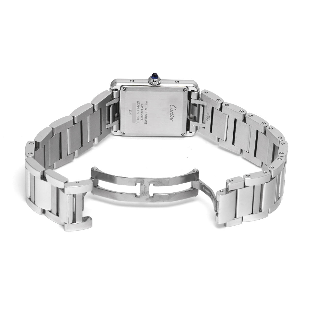 Tank Must LM WSTA0052 Silver CARTIER Men's [Pre-owned]