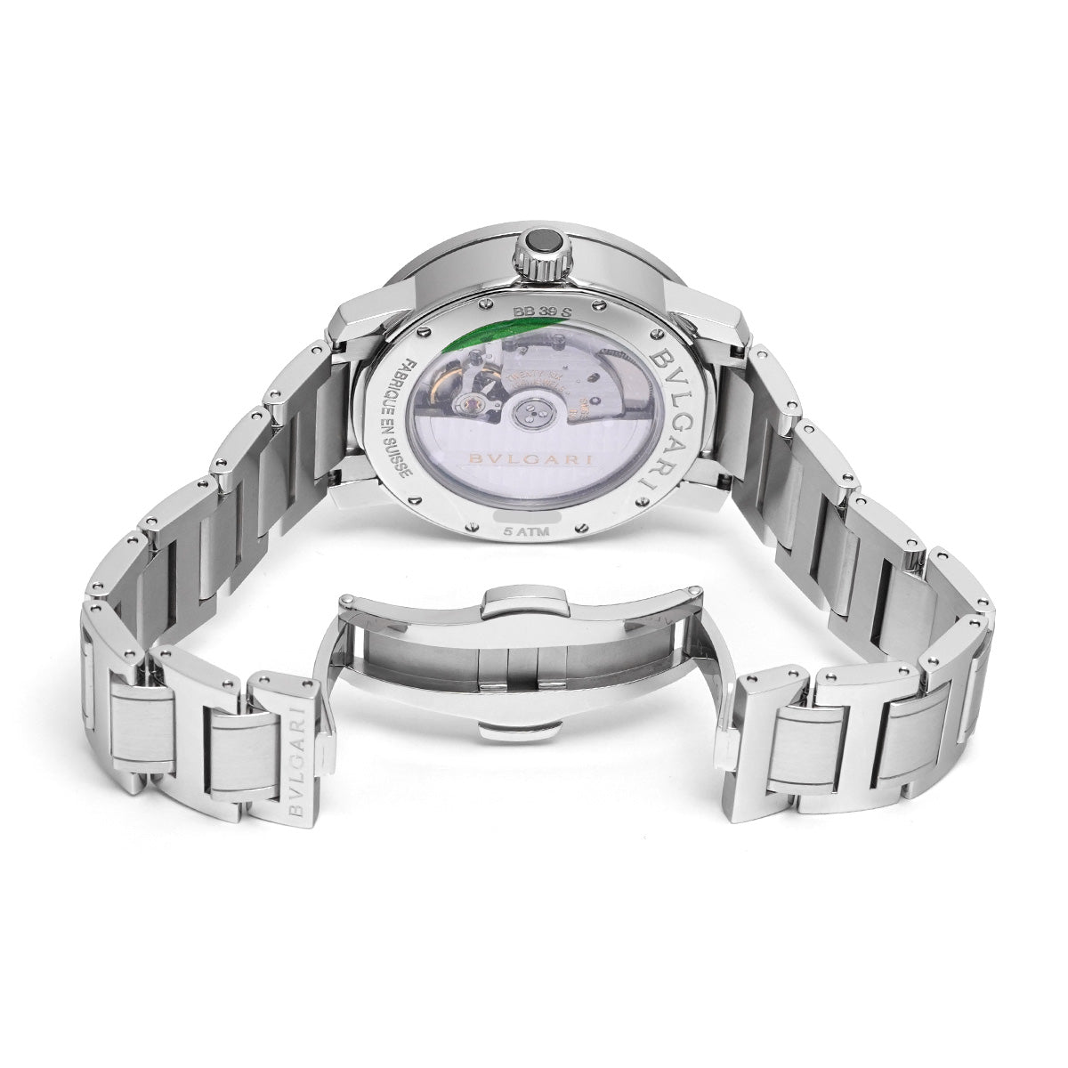 Bulgari Bulgari BB39C6SSD Silver BVLGARI Men's [Pre-Owned].
