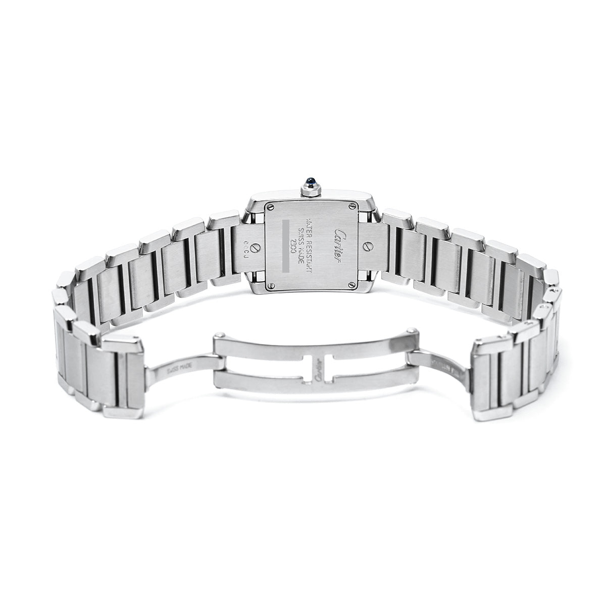 Tank Francaise SM W51008Q3 Silver CARTIER Ladies [Pre-owned]