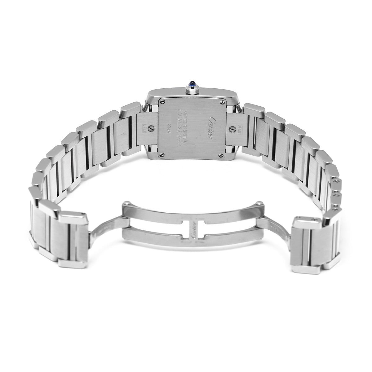 Tank Francaise SM W51008Q3 Silver CARTIER Ladies [Pre-owned]
