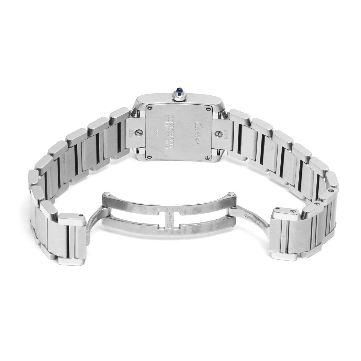 Tank Francaise SM W51008Q3 Silver CARTIER Ladies [Pre-owned]
