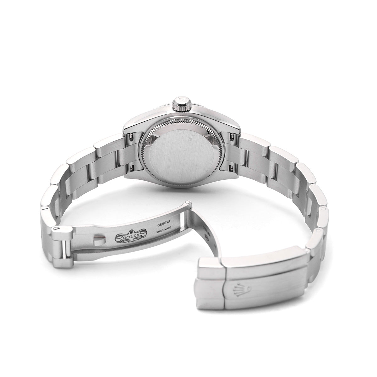 Oyster Perpetual 26 176200 G (manufactured circa 2012) White ROLEX Ladies [Pre-Owned].