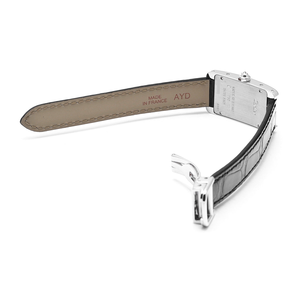 Tank American SM WB707331 Silver CARTIER Ladies [Pre-owned]