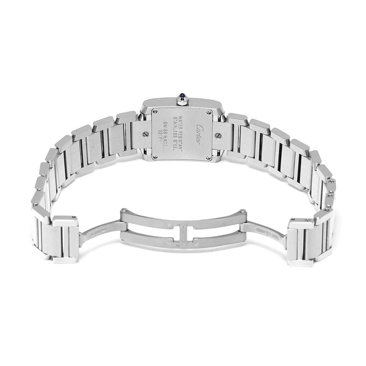 Tank Francaise SM W51008Q3 Silver CARTIER Ladies [Pre-owned]