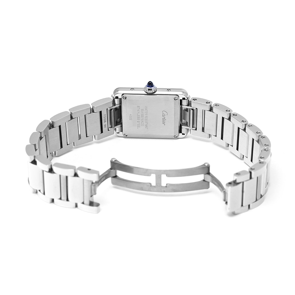 Tank Must SM WSTA0051 Silver CARTIER Ladies [Pre-owned]