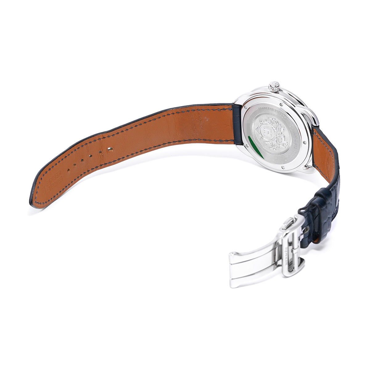 Arceau GM AR7Q.810 Blue HERMES Men's [Pre-owned].