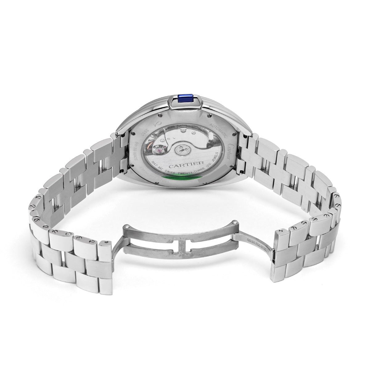 Clé de Cartier 40 mm WSCL0007 Silver CARTIER Men's [Pre-owned].