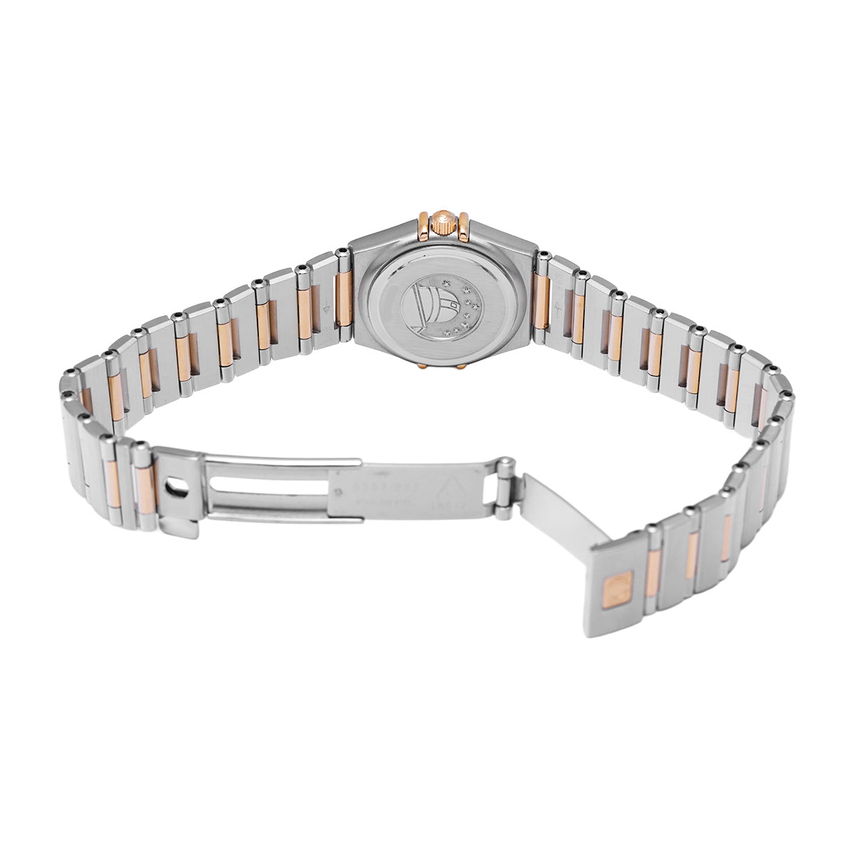 Constellation Mini Quartz 1360.75 White MOP/Diamond OMEGA Ladies [Pre-Owned].