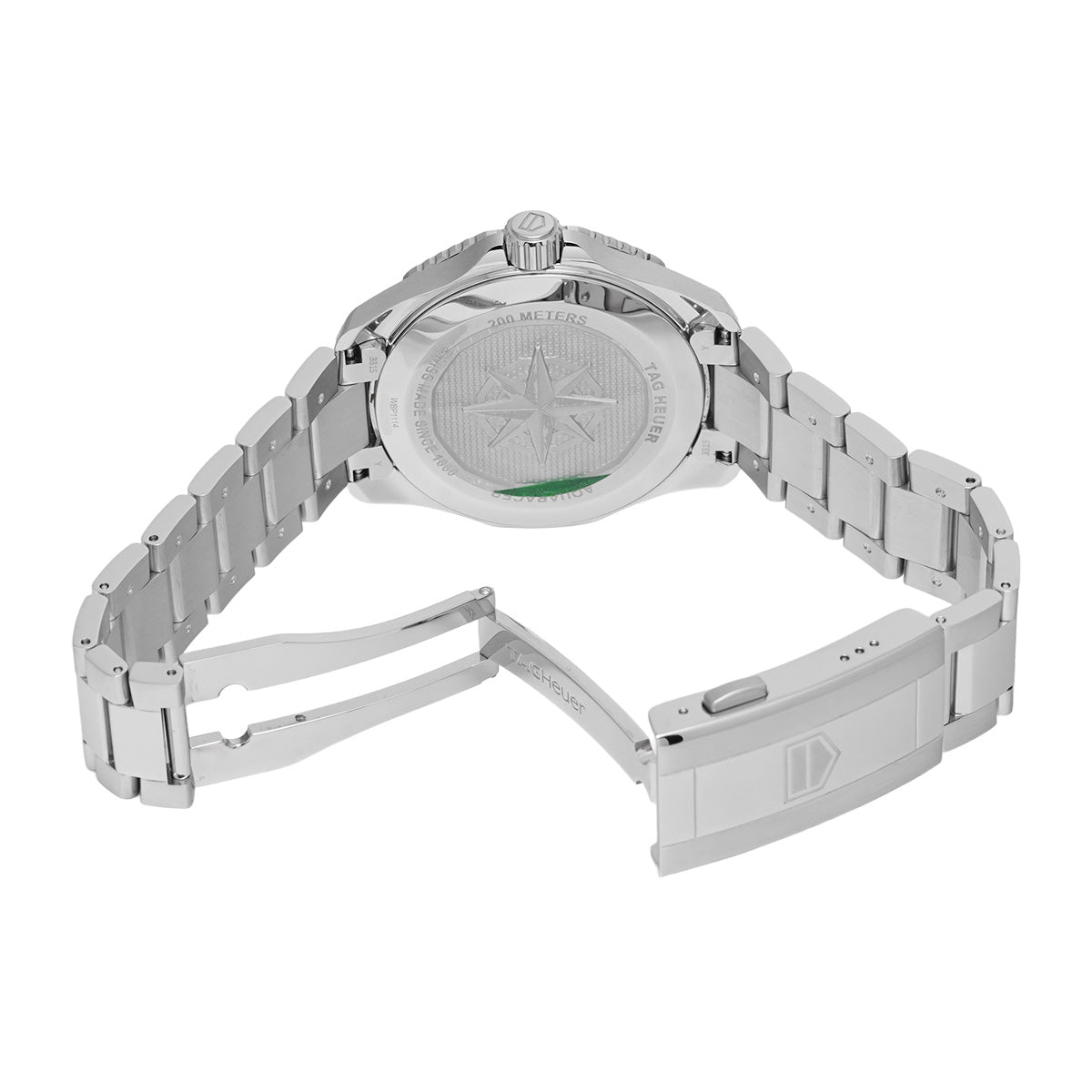Aquaracer Professional 200 Solar Graph WBP1114.BA0000 Black TAG HEUER Men's [Pre-Owned]