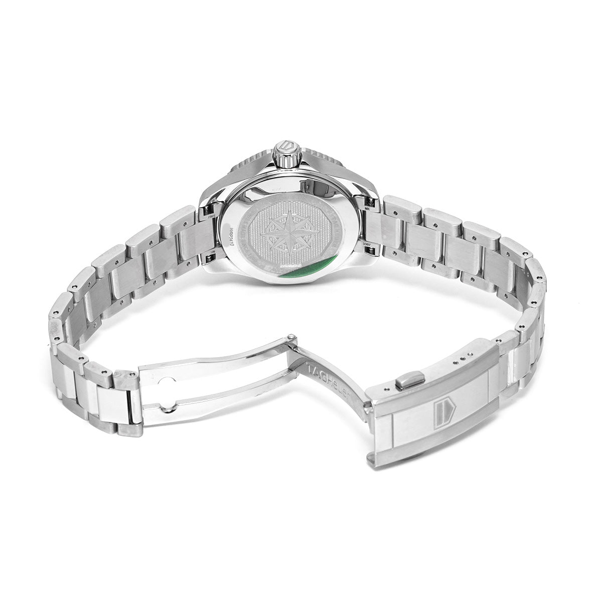 Aquaracer Professional 200 Calibre 9 WBP2410.BA0622 Black MOP/Diamond TAG HEUER Ladies [Pre-Owned]
