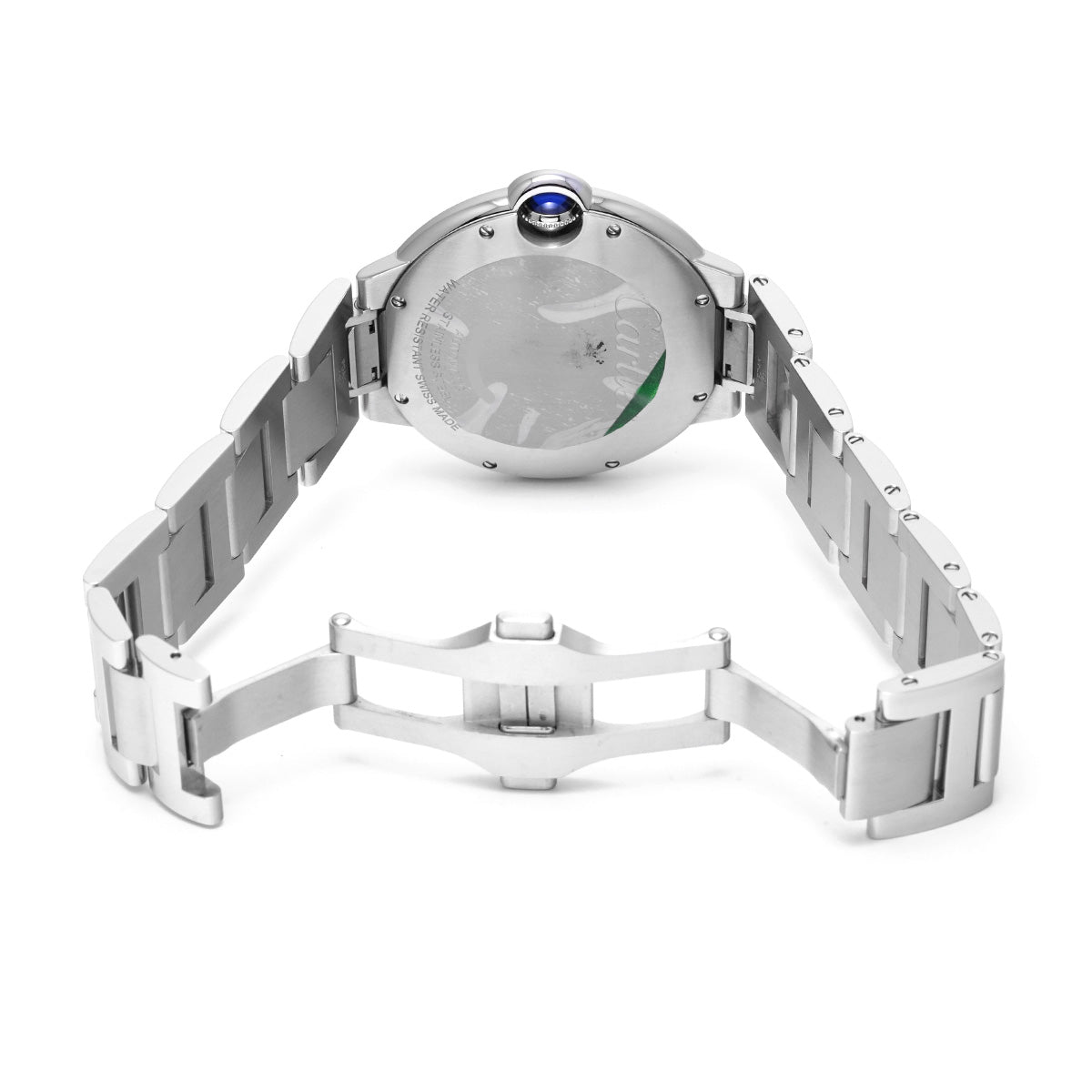 Ballon Bleu de Cartier 40mm WSBB0040 Silver CARTIER Men's [Pre-Owned].