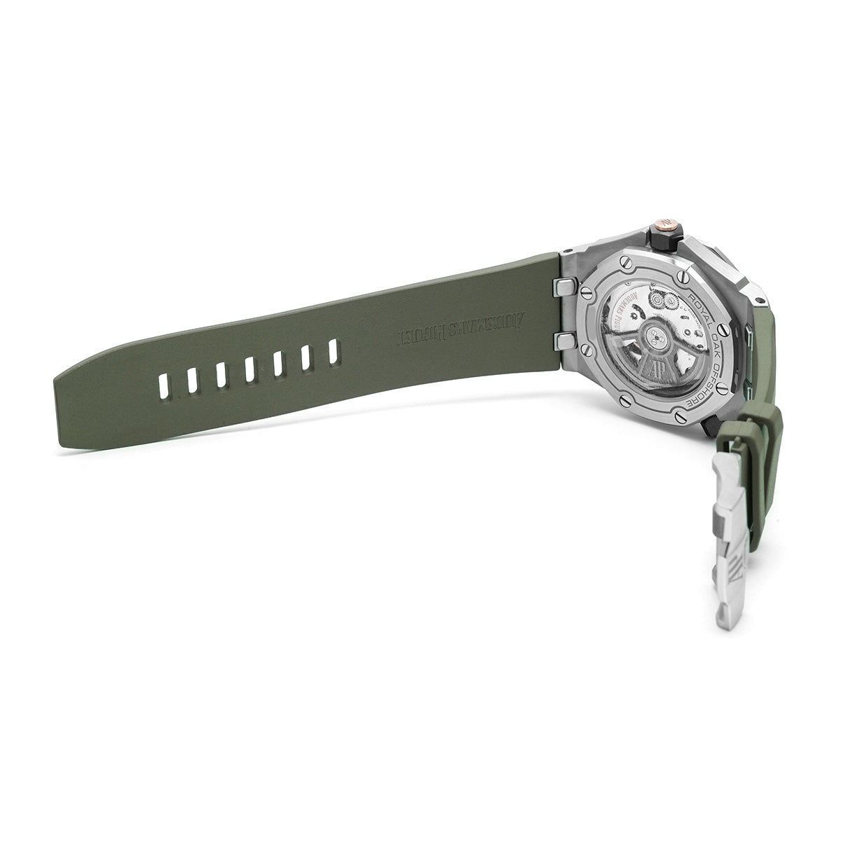 Royal Oak Offshore Diver 15720ST.OO.A052CA.01 Green AUDEMARS PIGUET Men's [Pre-owned]