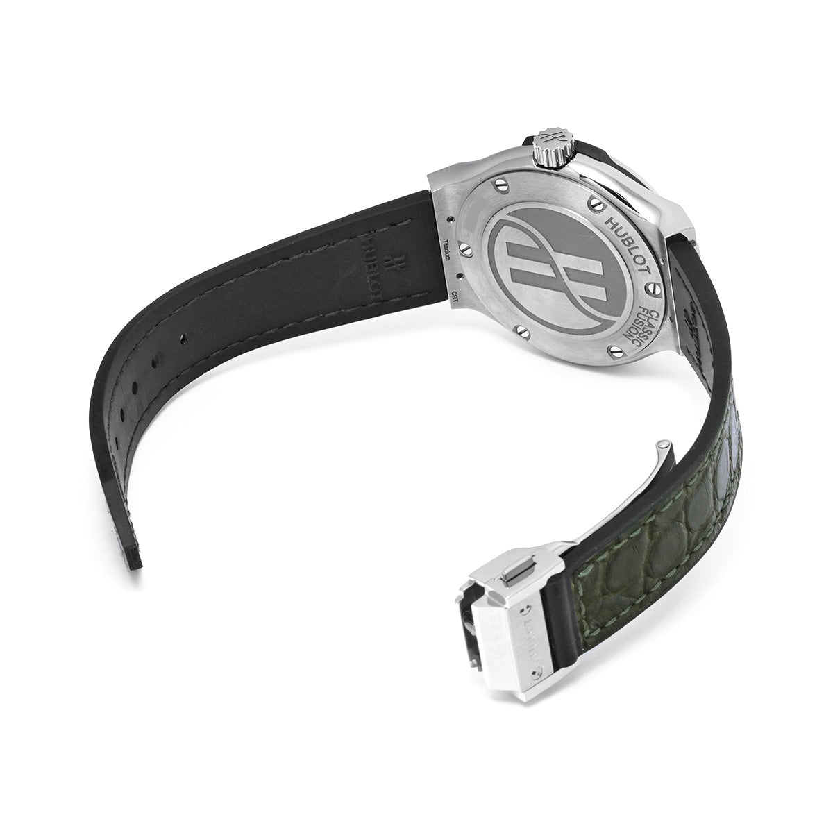 Classic Fusion Titanium Green 581.NX.8970.LR Green HUBLOT Ladies [Pre-owned]