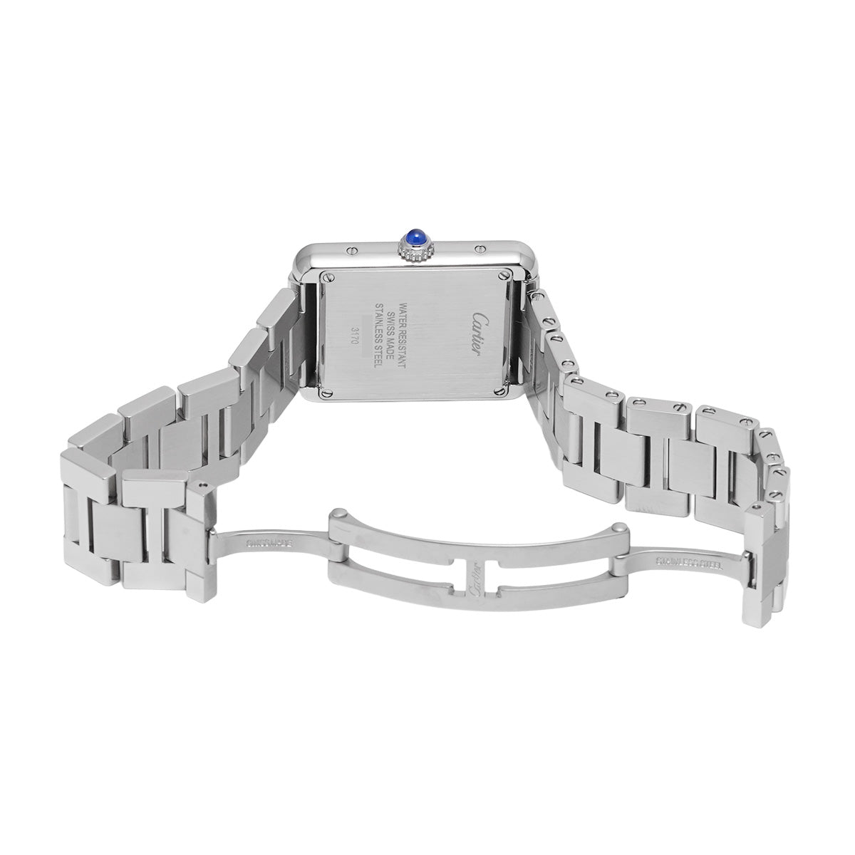 Tank Solo LM W5200014 Silver CARTIER Unisex [Pre-Owned].