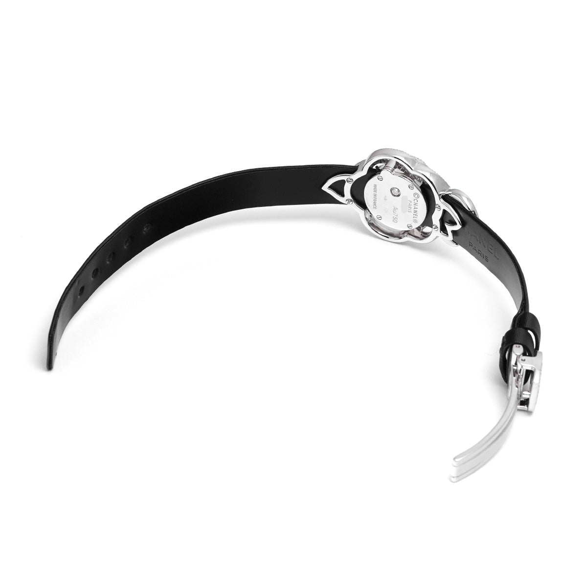 Camelia J3755 Black CHANEL Ladies [Pre-owned].